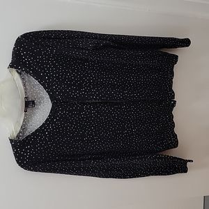 Light button down sweater